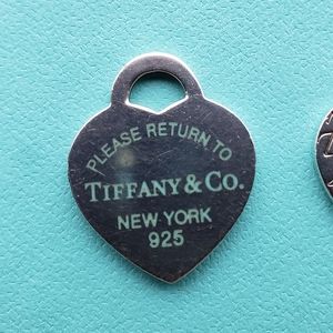 *SOLD* Tiffany & Co. RTT Blue Enamel Heart Charm